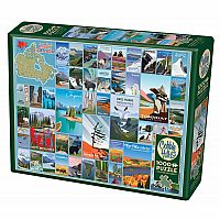 National Parks and Reserves of Canada (1000 pc) Cobble Hill