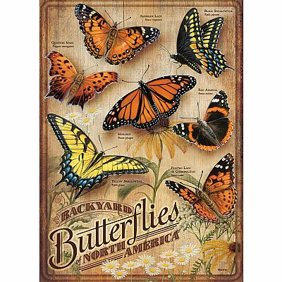 Backyard Butterflies (500 pc) Cobble Hill