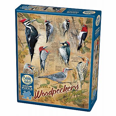Notable Woodpeckers (500 pc) Cobble Hill