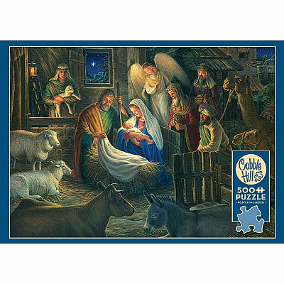 Away In A Manger (500 pc) Cobble Hill