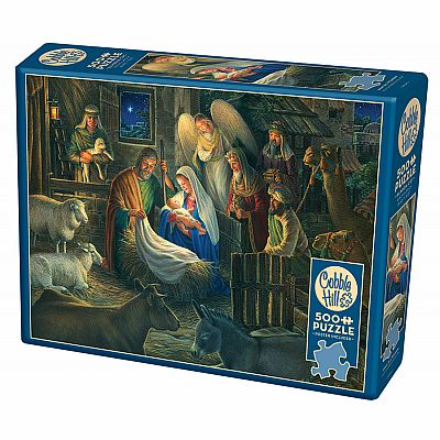 Away In A Manger (500 pc) Cobble Hill