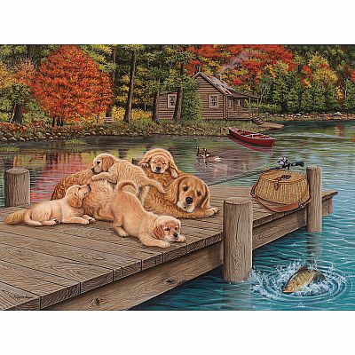Lazy Day on the Dock (275 pc LF) Cobble Hill