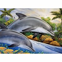 Paint By Number JR Large - Dolphin Island