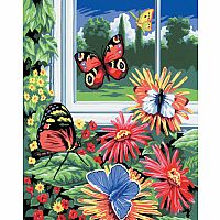 Paint By Number JR - Butterflies